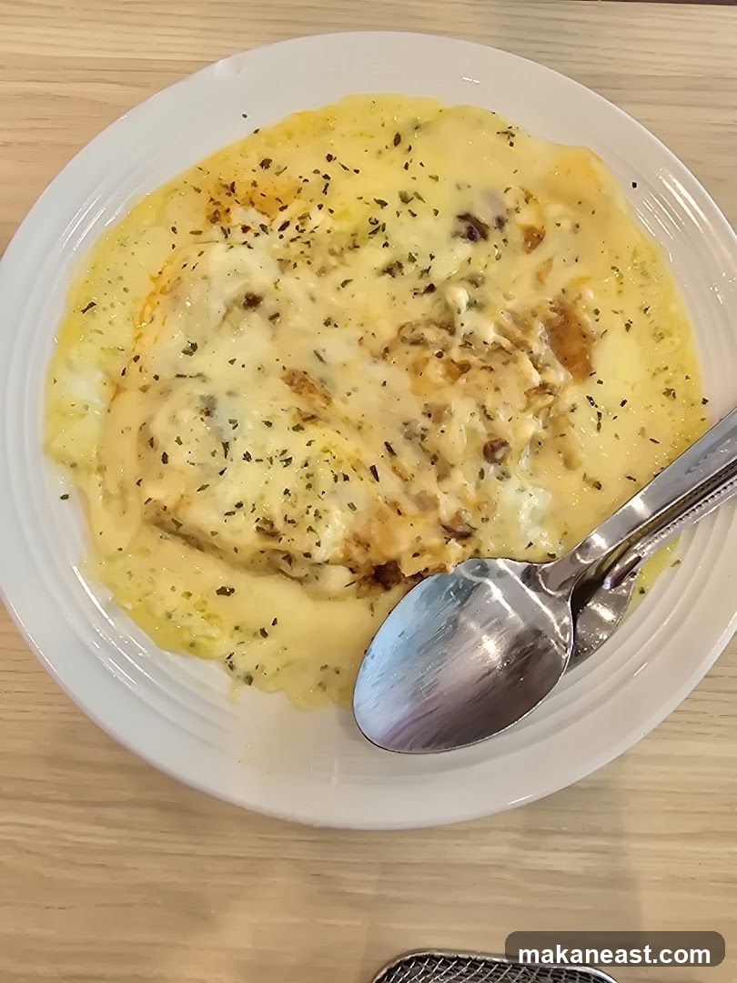 Cheesy Dish with Herbs