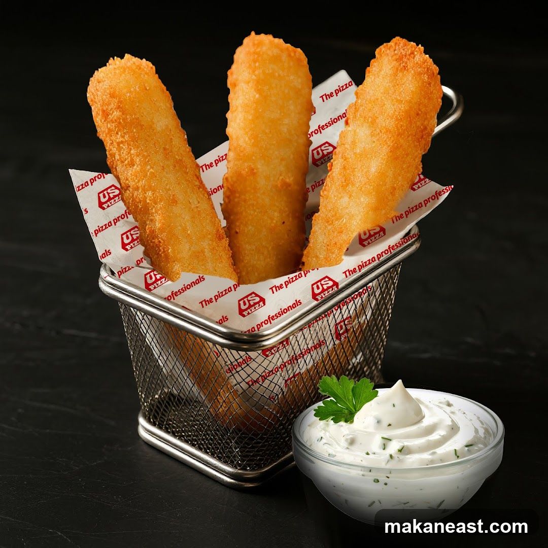 Fried Mozzarella Sticks