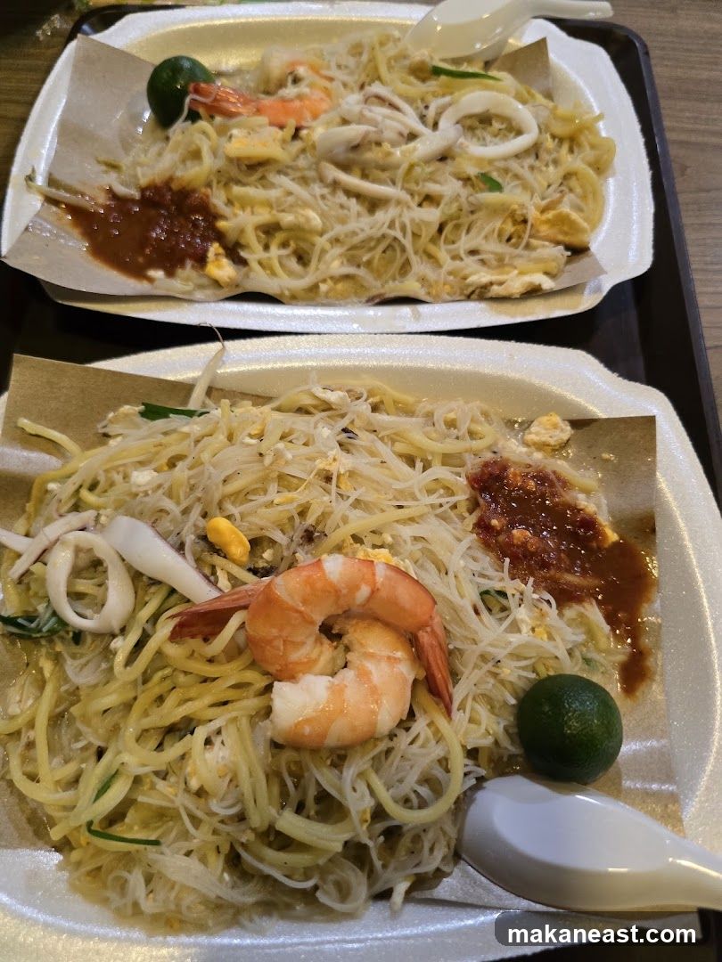 Noodles with Shrimp and Squid