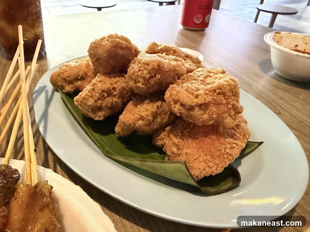 Fried Chicken and Skewers