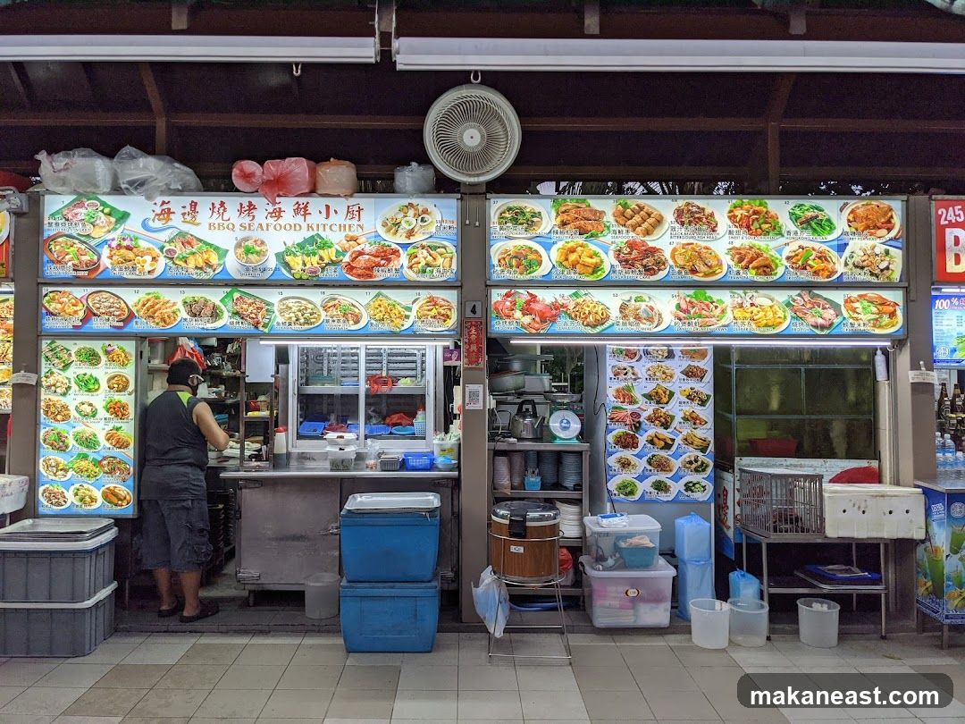 BBQ Seafood Kitchen Stall