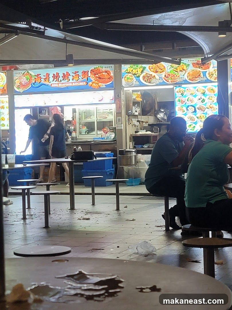 Seafood Restaurant Stall