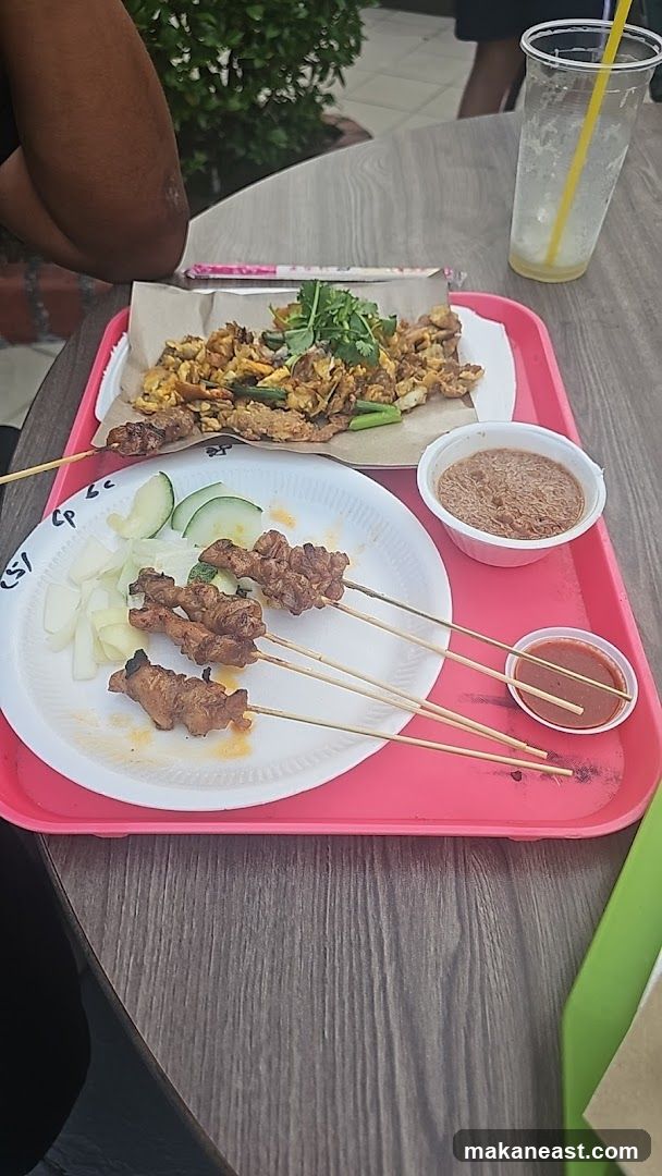 Satay Platter with Peanut Sauce