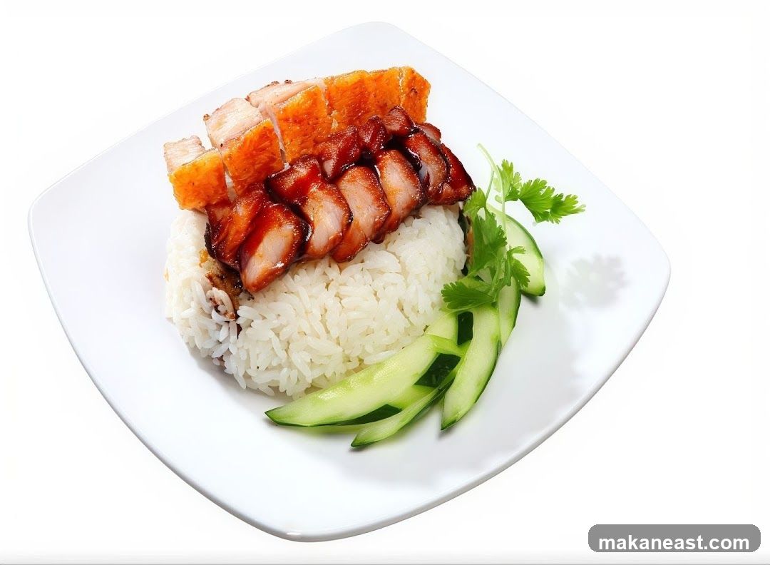 Roast Pork and Char Siu Rice