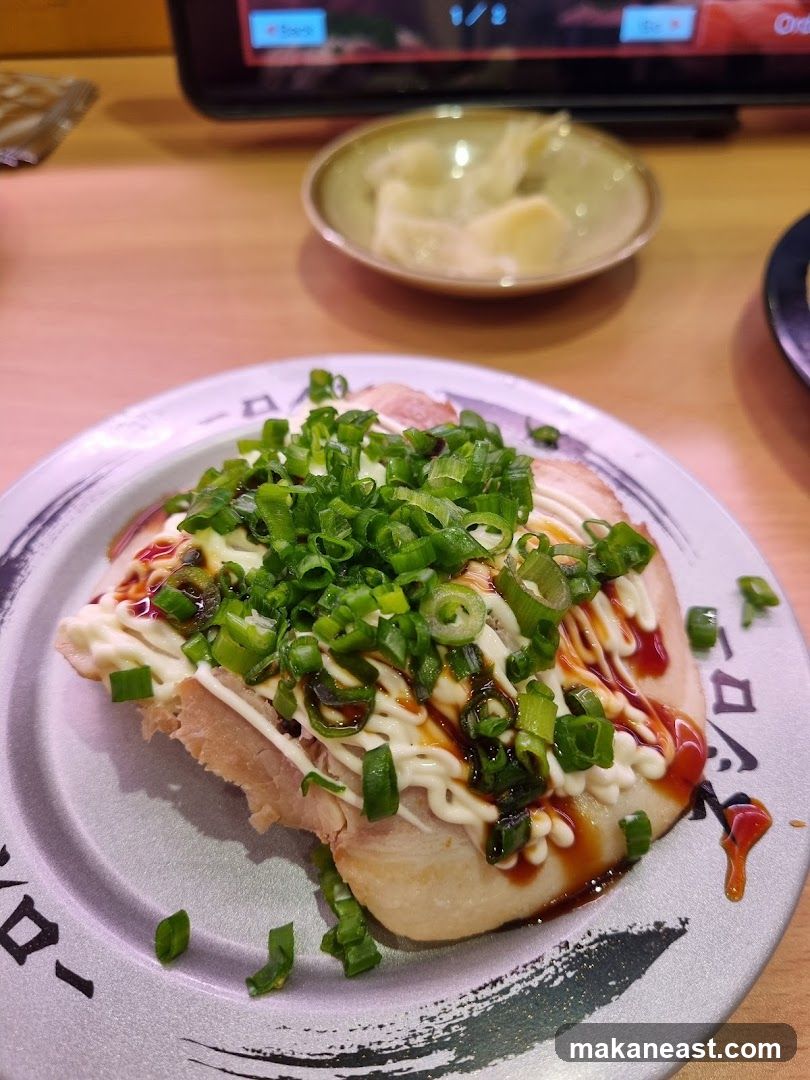 Pork Sushi with Toppings