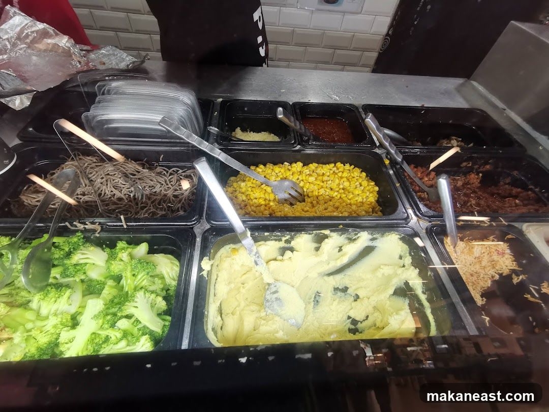 Food Buffet Display