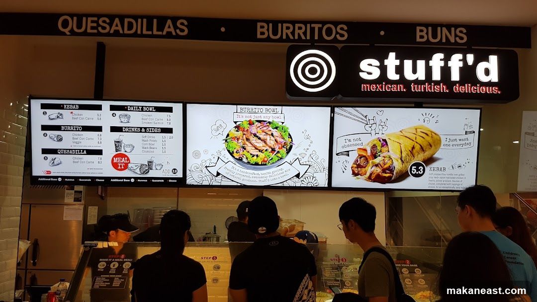 Stuff'd Menu Board