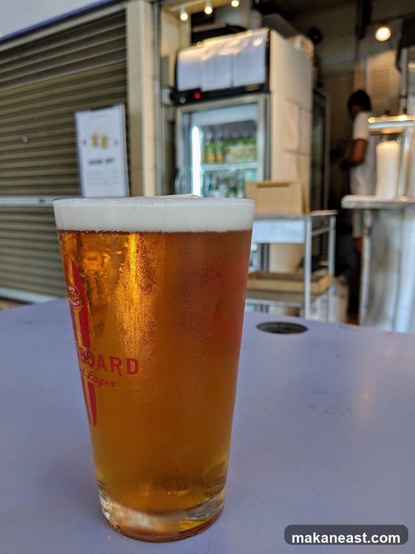 Glass of Lager Beer