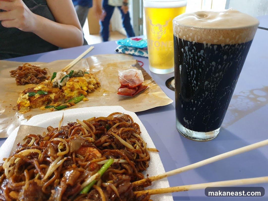 Food and Drinks on Table
