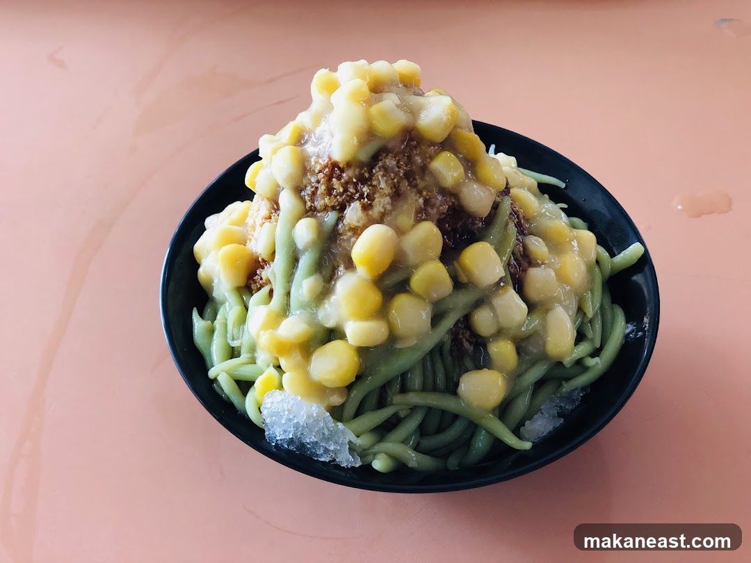 Cendol with Corn