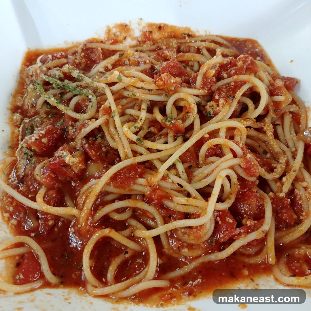 Spaghetti with Tomato Sauce