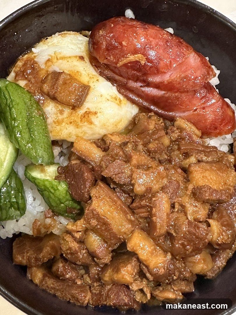 Braised Pork Rice Bowl