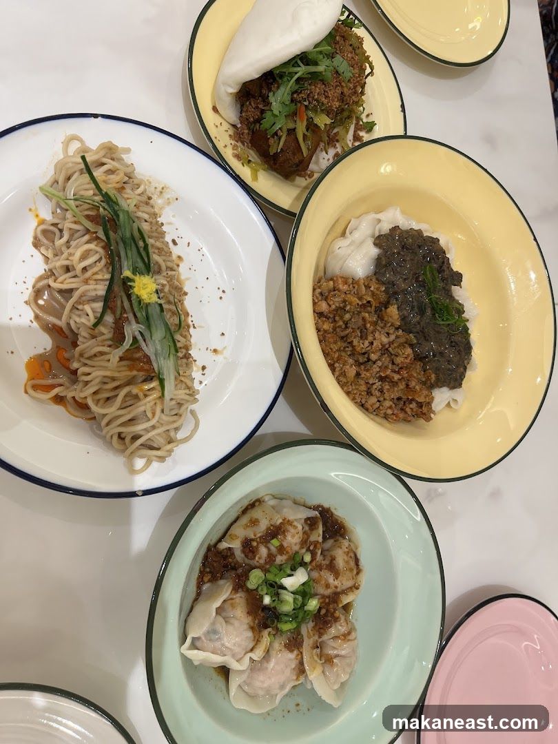 Assortment of Asian Dishes