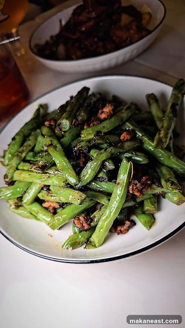 Sautéed Green Beans with Minced Meat