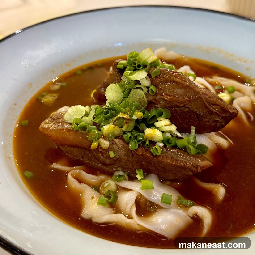 Beef noodle soup