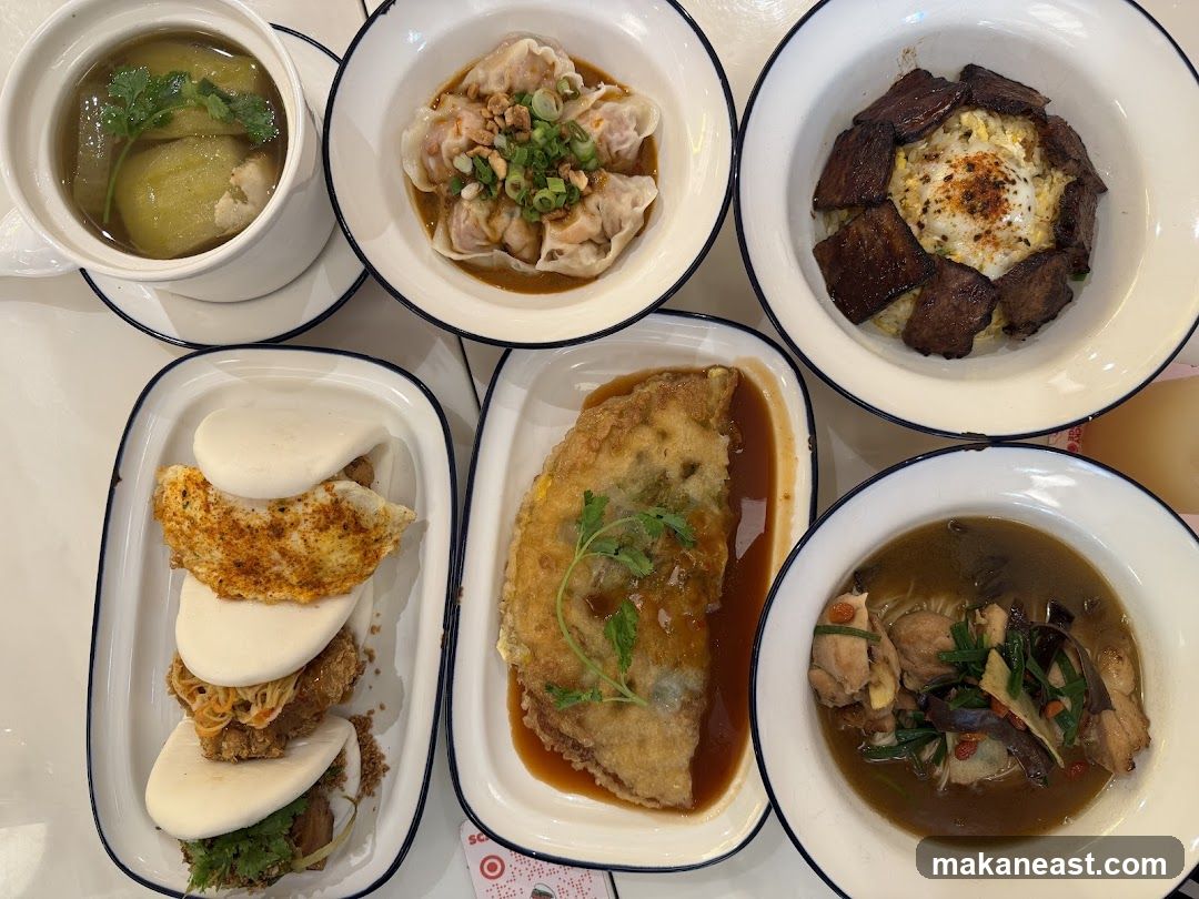 Assortment of Asian Dishes