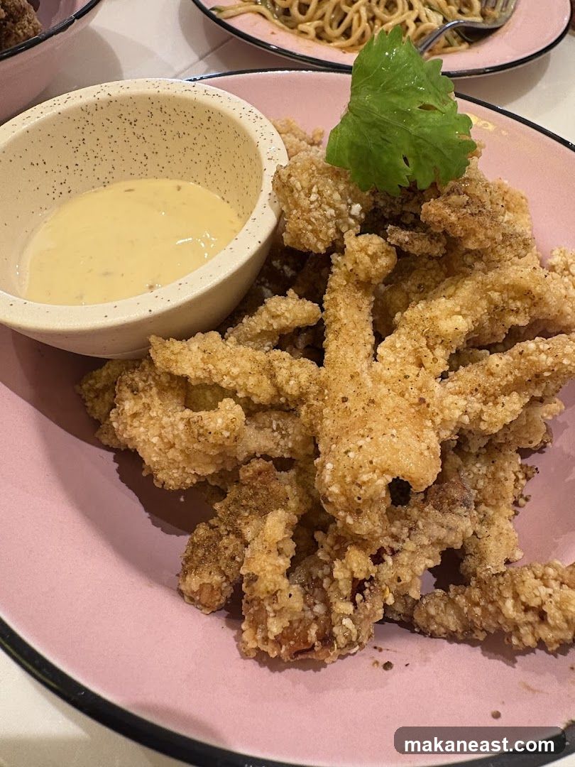 Fried Calamari with Dip