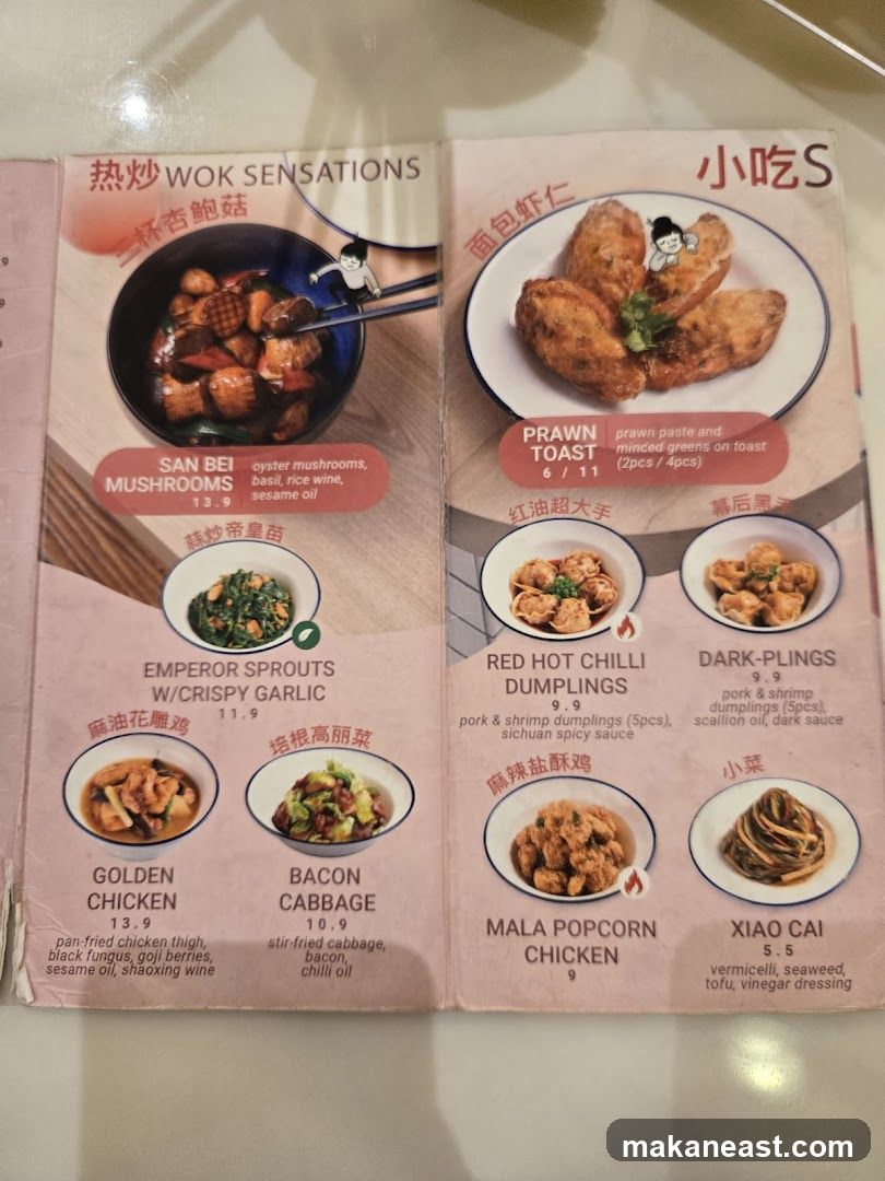 WOK SENSATIONS & SNACKS
