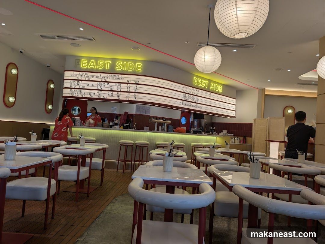 Restaurant Interior with Menu Boards