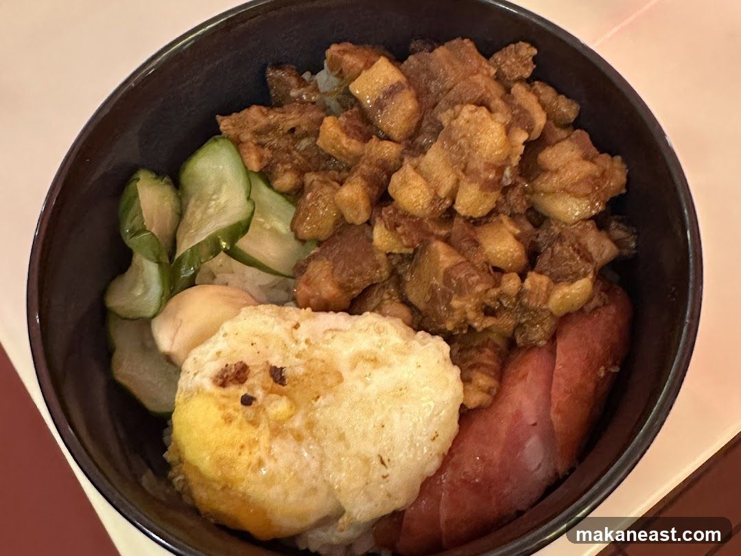 Braised Pork Rice Bowl