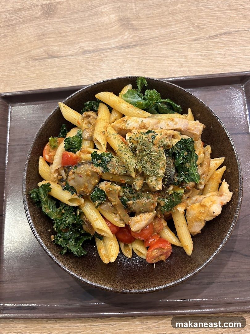 Penne Pasta with Chicken and Vegetables