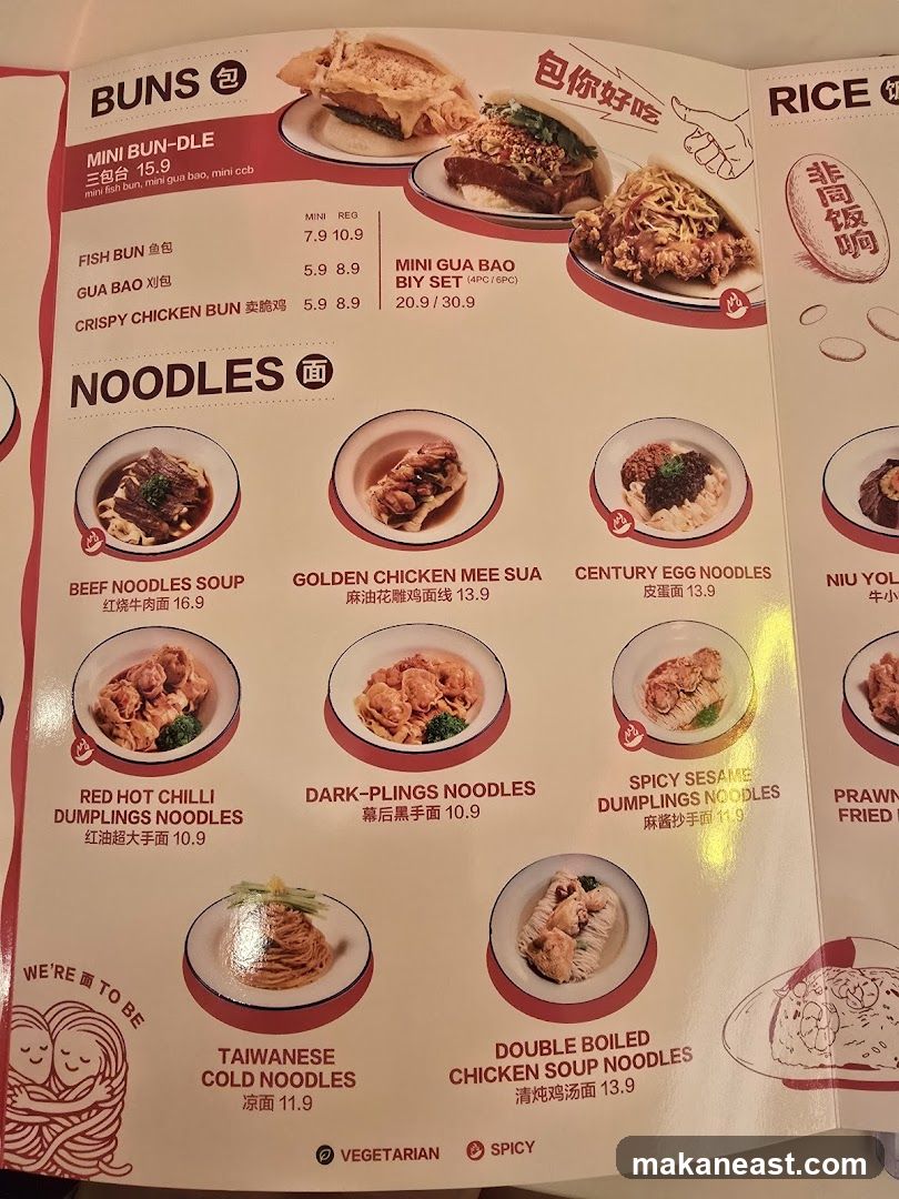 BUNS & NOODLES