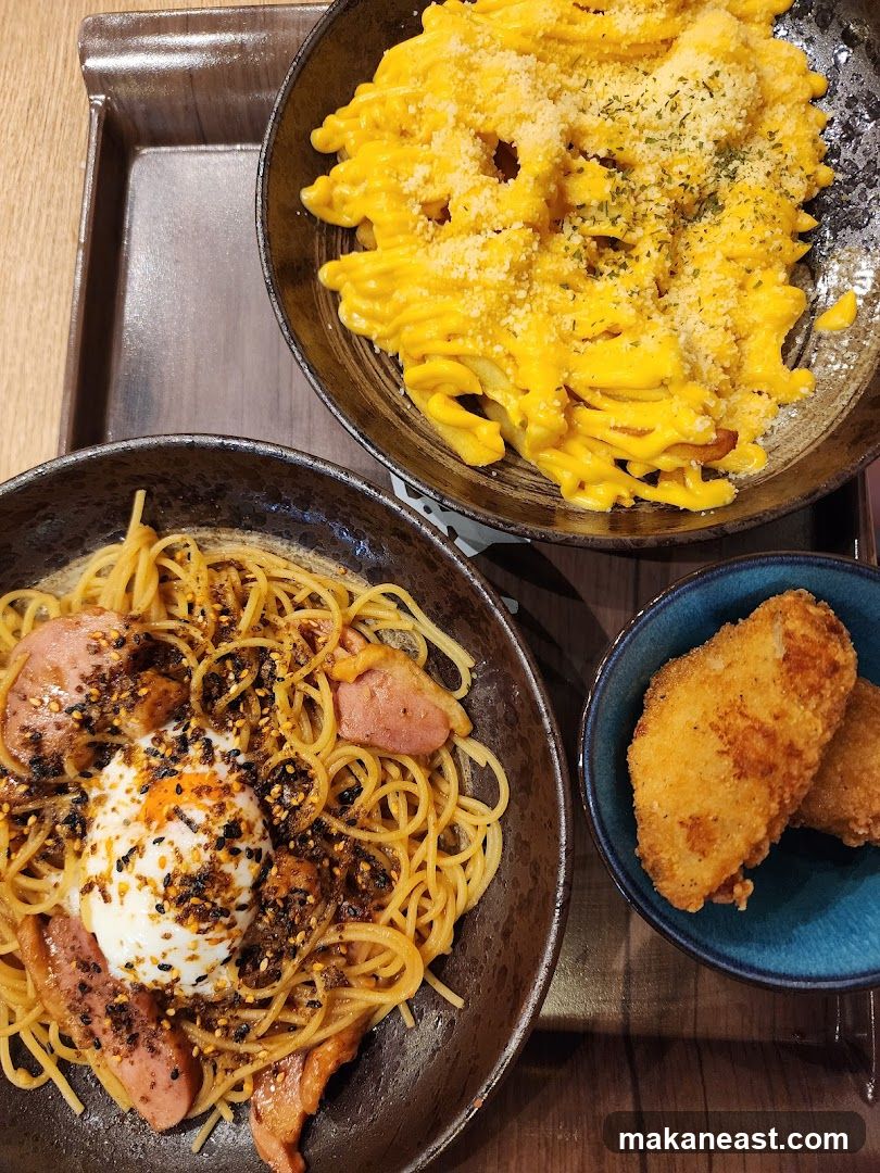 Pasta and Fried Food