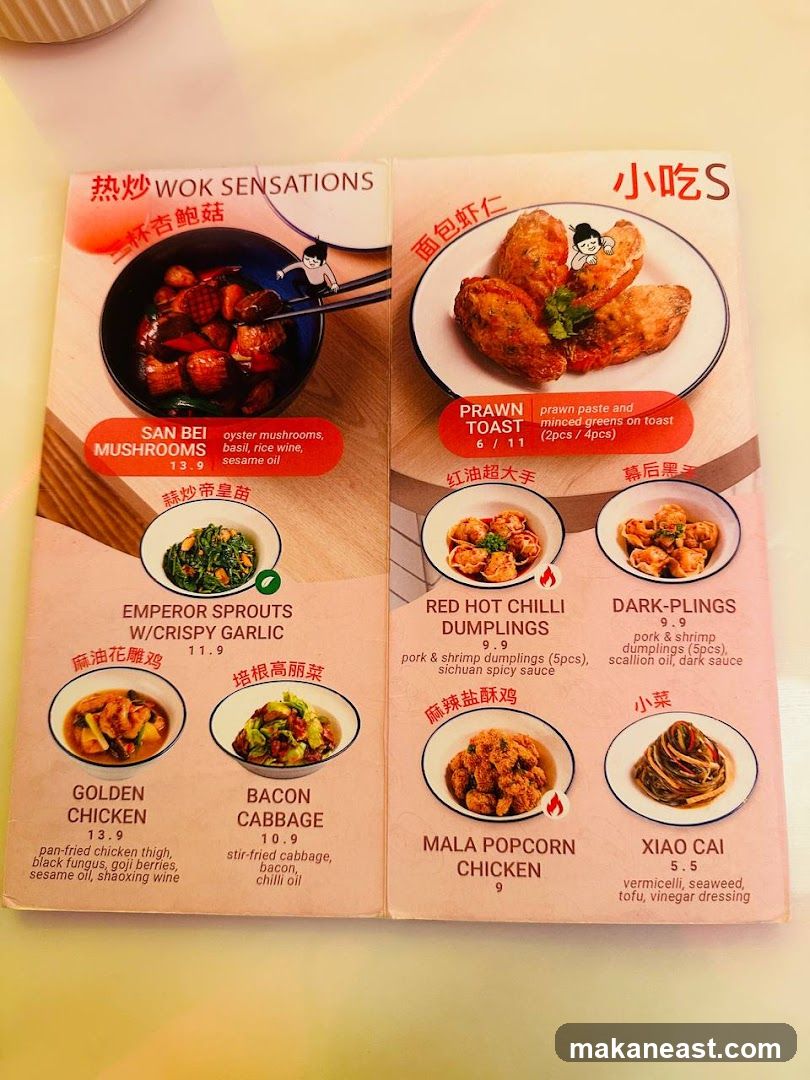 WOK SENSATIONS & Small Bites