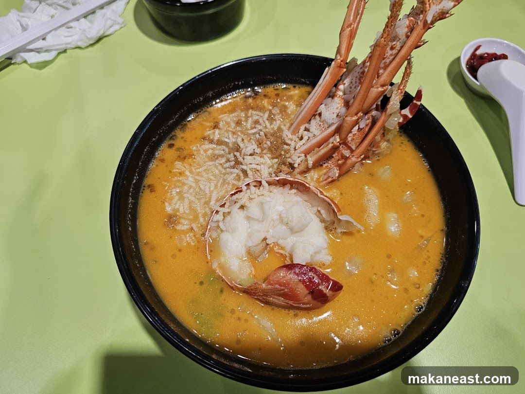 Lobster Noodle Soup