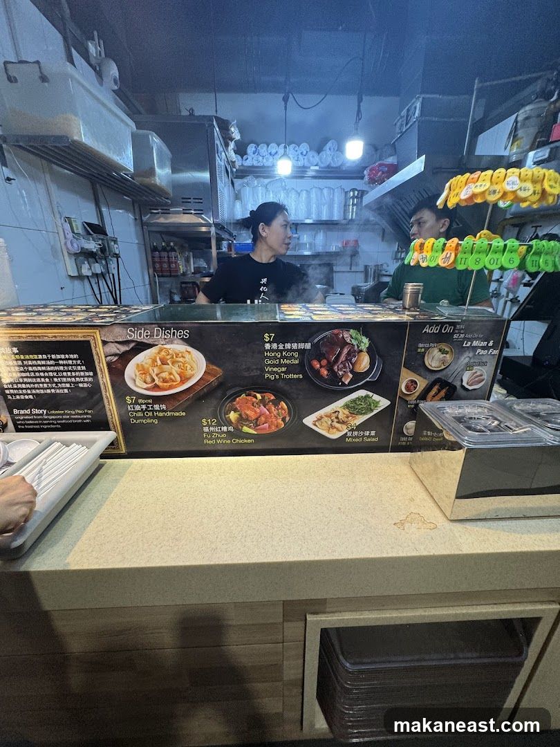 Food Stall Menu