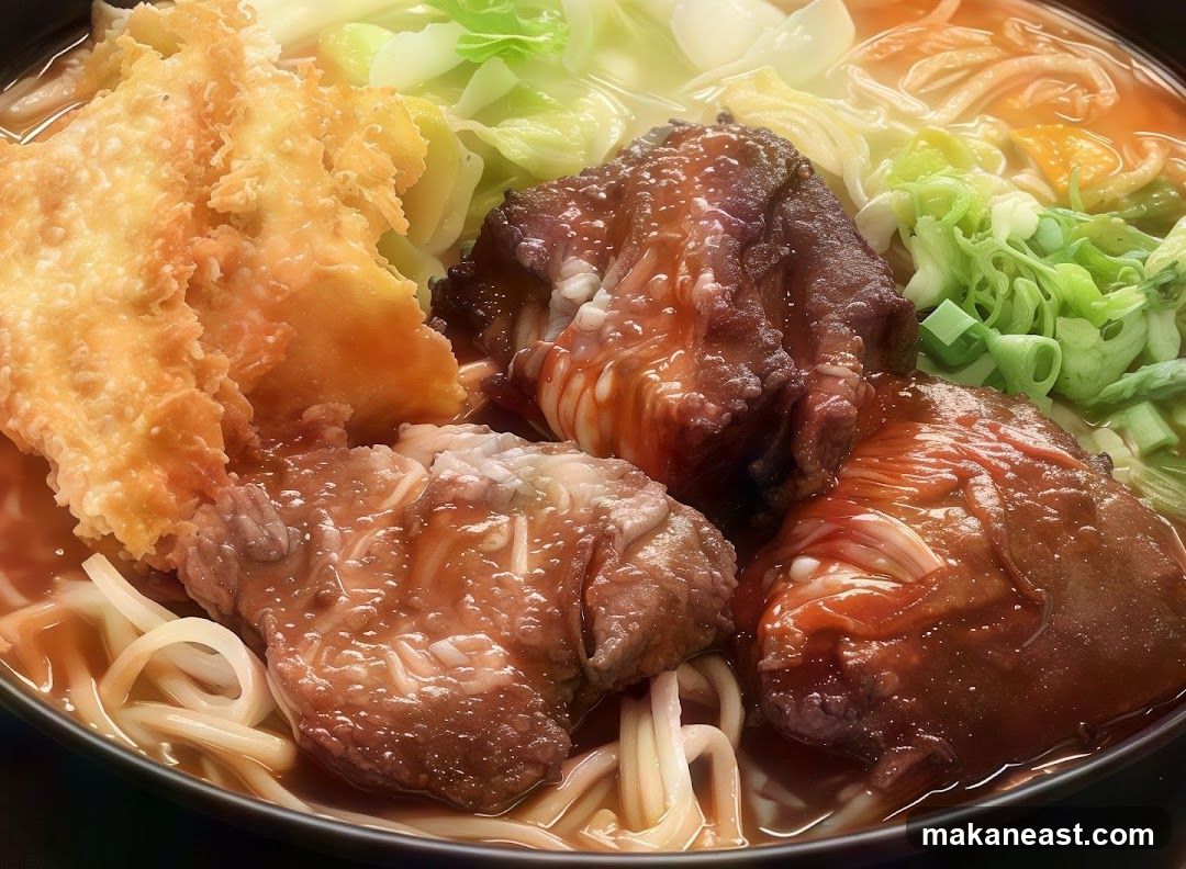 Braised Beef Noodle Soup