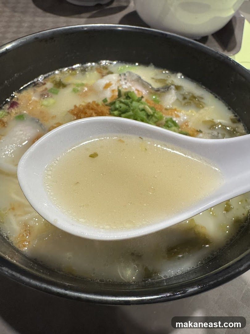 Fish Soup with Noodles