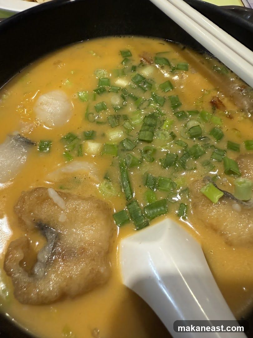 Fish Soup with Scallions