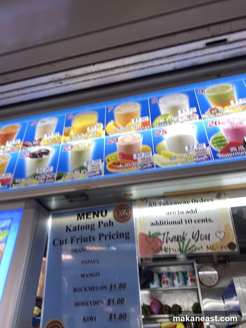 Katong Poh Cut Fruits Pricing