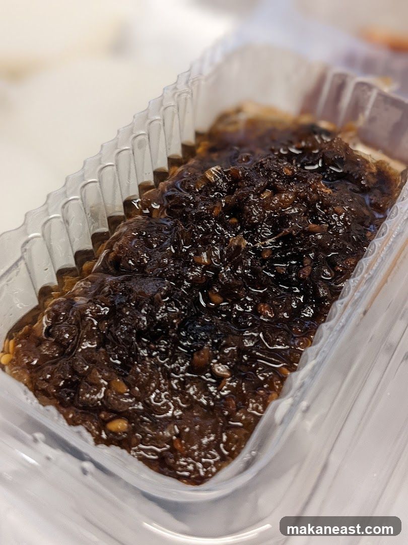 Food in a plastic container