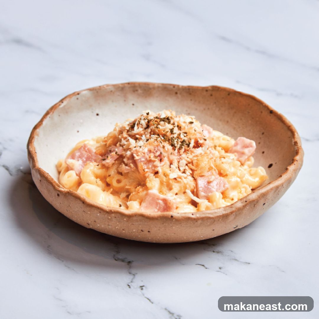 Macaroni and Cheese with Ham