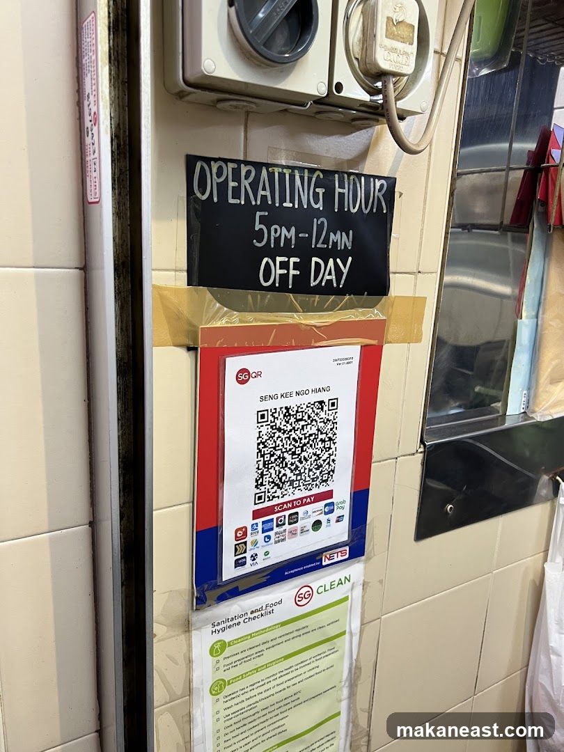 Operating Hours and Payment Information