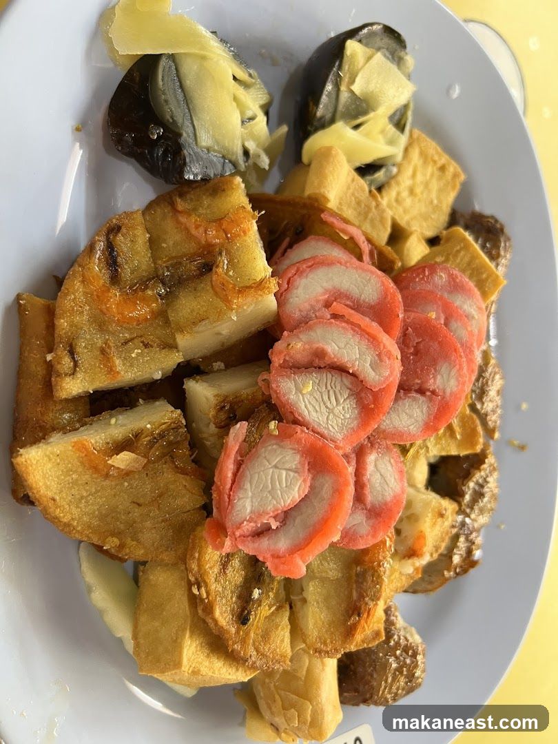 Plate of Fried Food