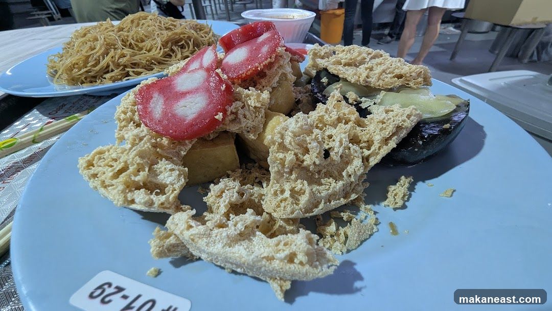 Fried Tofu and Noodles