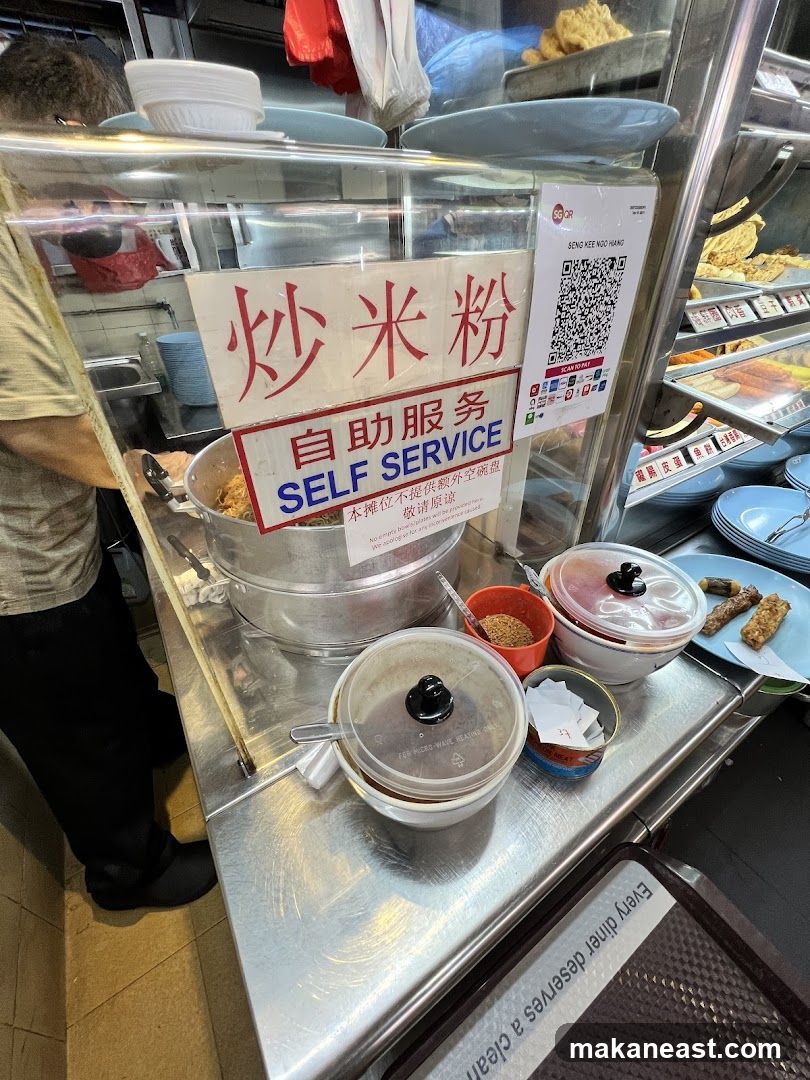 Self-Service Fried Rice Stall