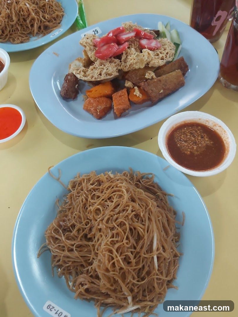 Fried Noodles and Appetizers