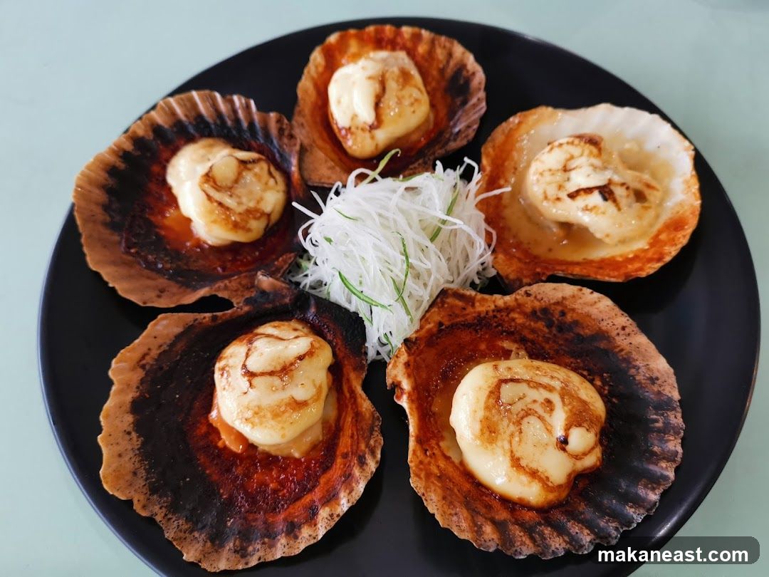 Baked Scallops