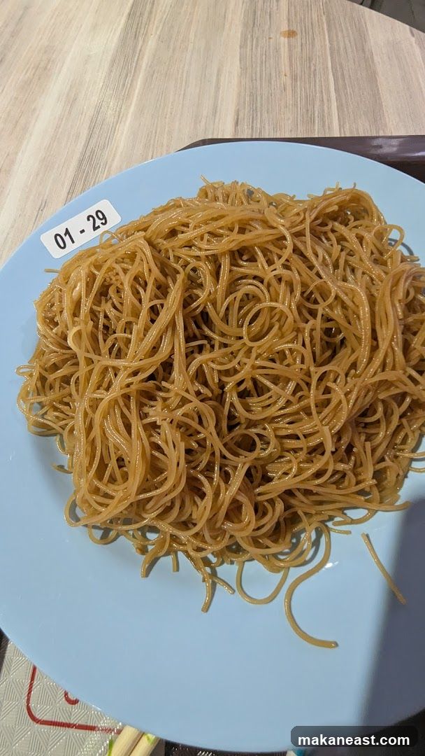 Plate of Noodles