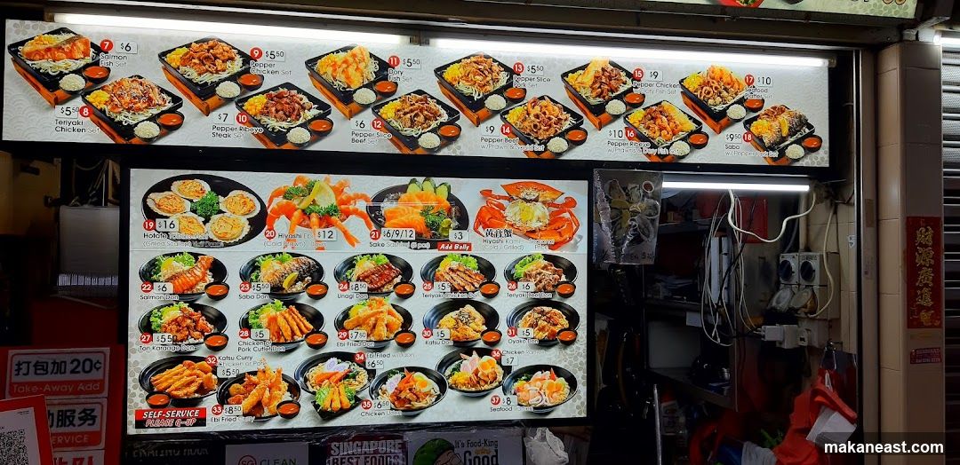Japanese Food Menu