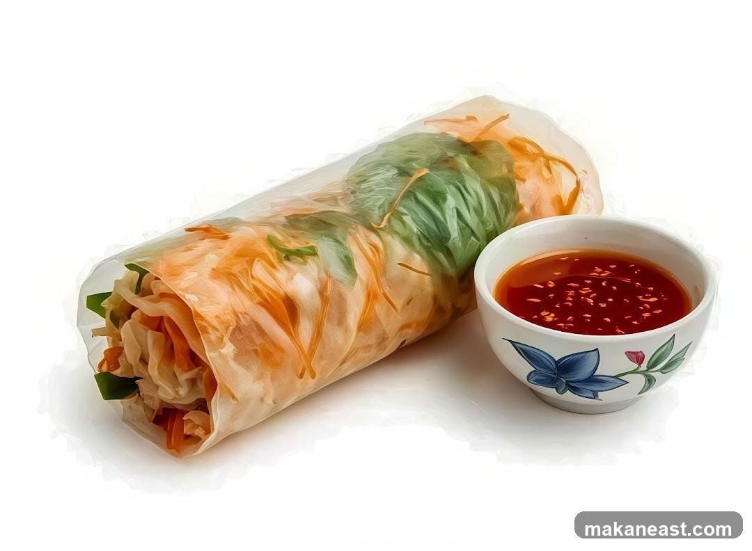 Fresh Spring Roll with Dipping Sauce