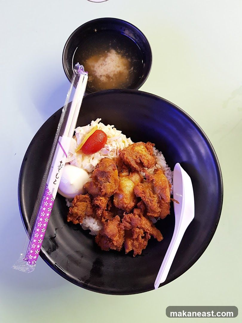 Fried Chicken Rice Bowl