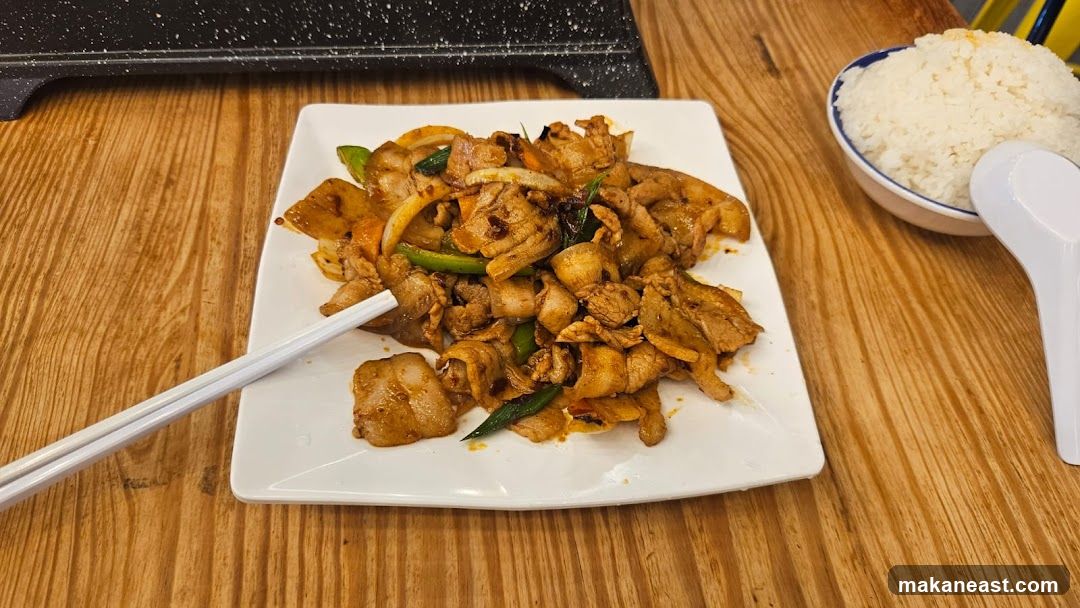 Stir-fried Pork with Vegetables