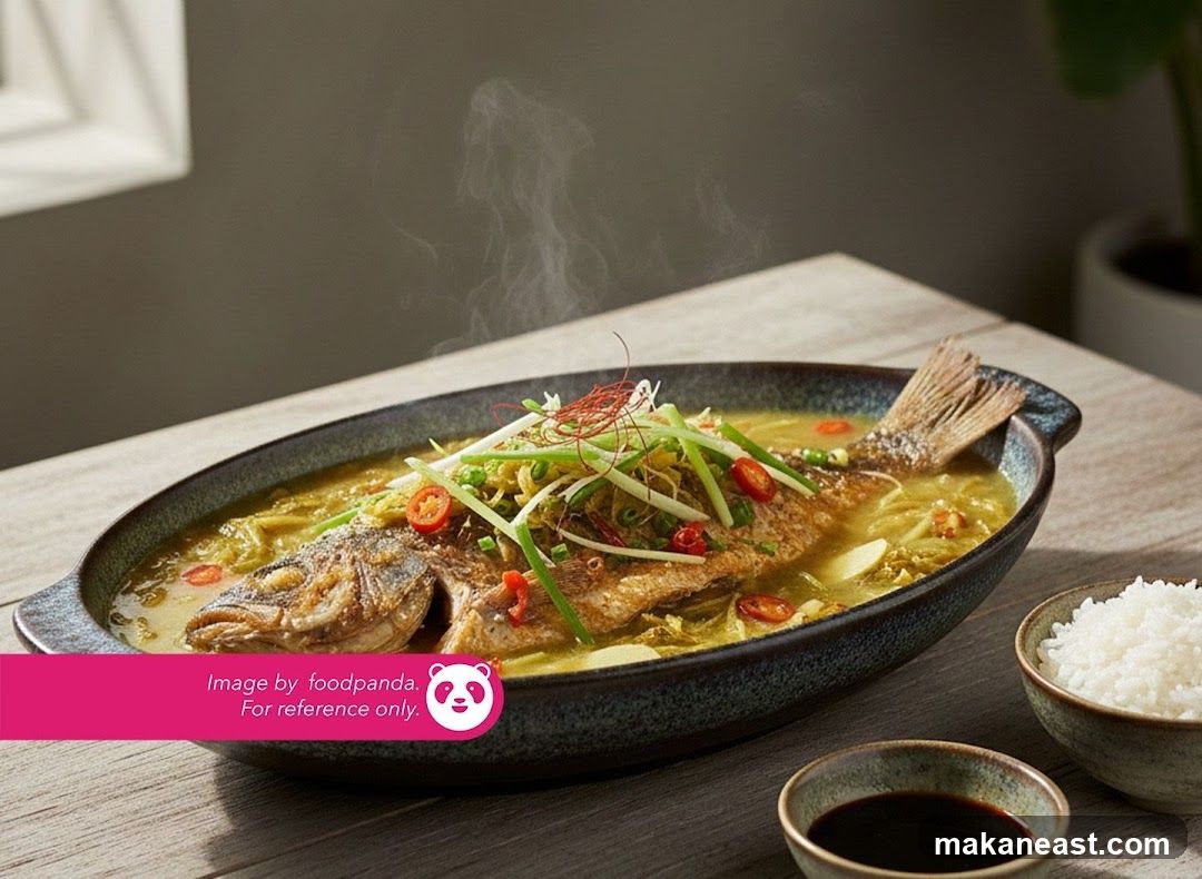 Steamed Fish with Vegetables
