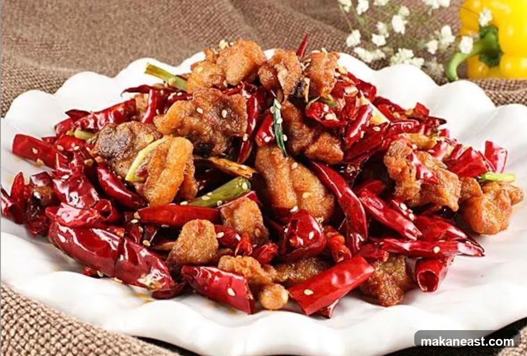 Spicy Fried Chicken with Dried Chilies