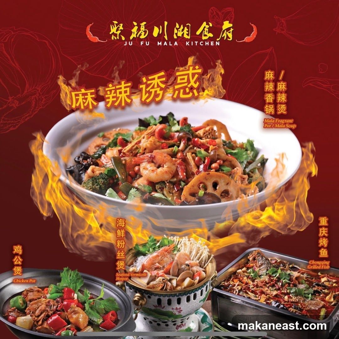 Ju Fu Mala Kitchen Advertisement